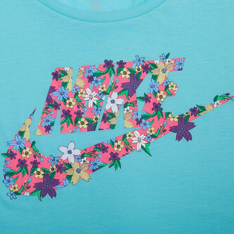 Nike Floral Logo - Nike Nike women's summer new knit sports casual short floral logo ...