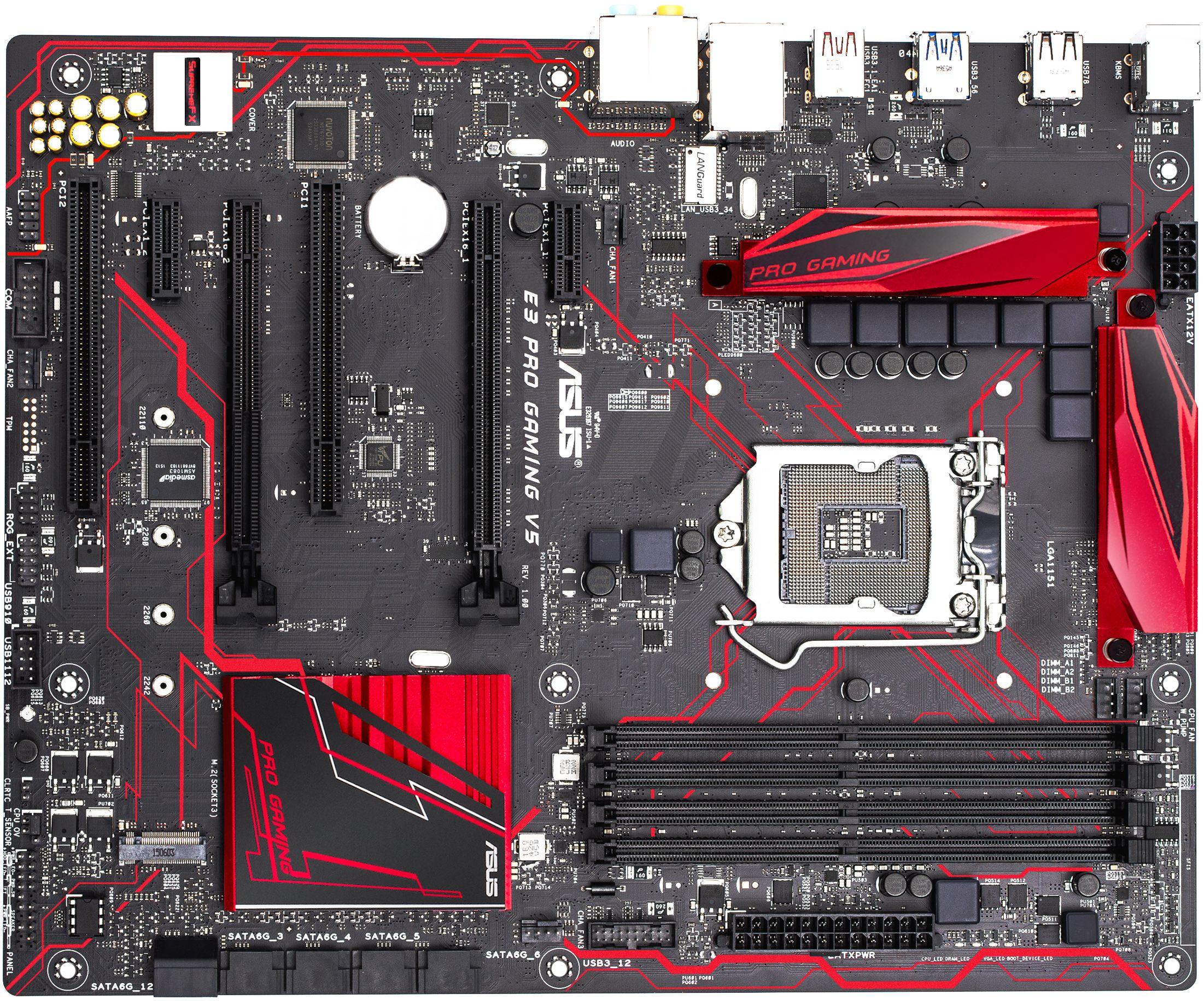 Xeon Gaming Logo - ASUS and ASRock Prep Gaming Motherboards for Intel Xeon E3 v5 Processors