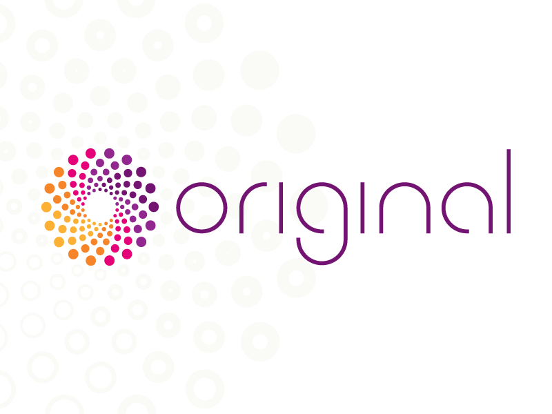 Orange Pink Logo - Original Logo | Logo & Identity | Logos, Logo design, Branding