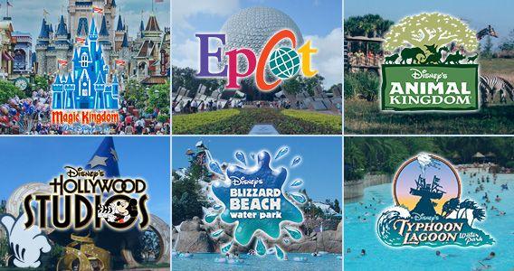 Walt Disney Resorts and Parks Logo - Orlando Group Tickets | OrlandoVacation.com