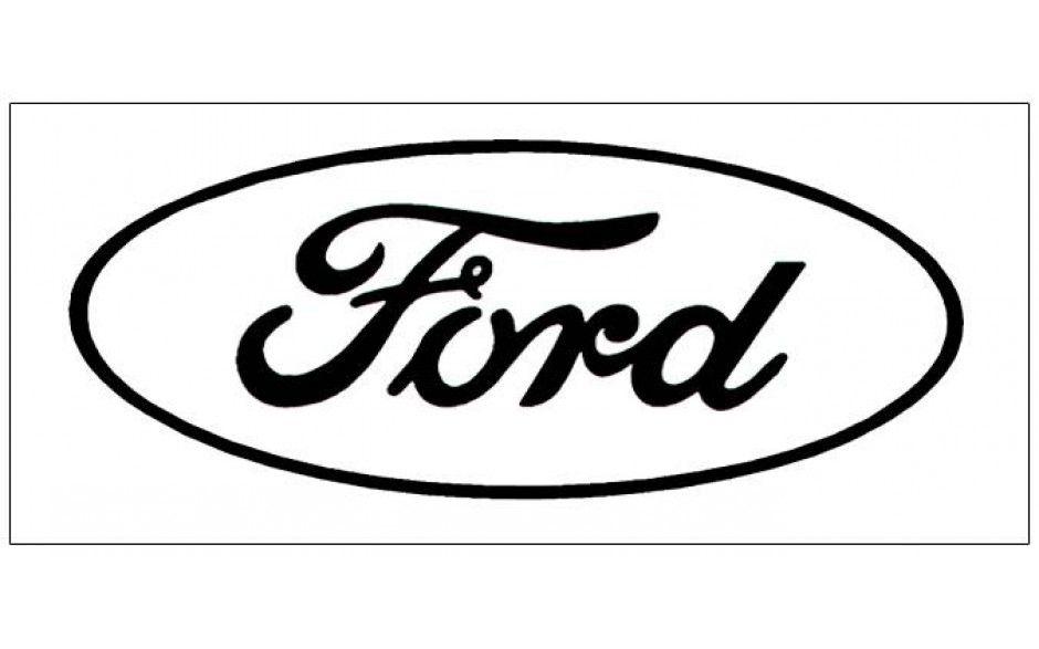 Ford Oval Logo - Graphic Express - Ford Oval Logo Decal - Open Style - 10