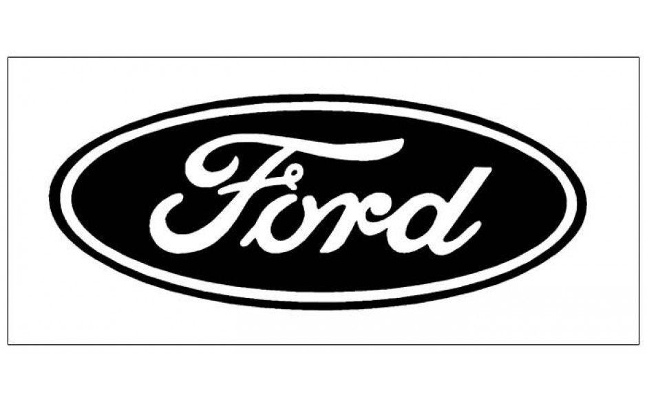 Ford Oval Logo - Graphic Express - Ford Oval Logo Decal - Solid Style - 6