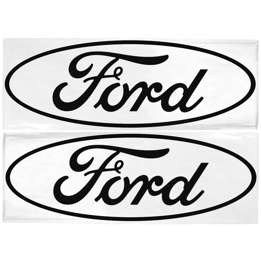 Ford Oval Logo - Graphic Express Decal Ford Oval Logo Open-Style 3