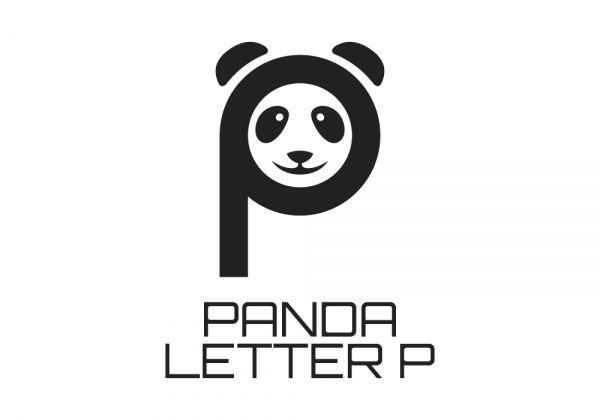 Panda Logo - Panda Letter P • Premium Logo Design