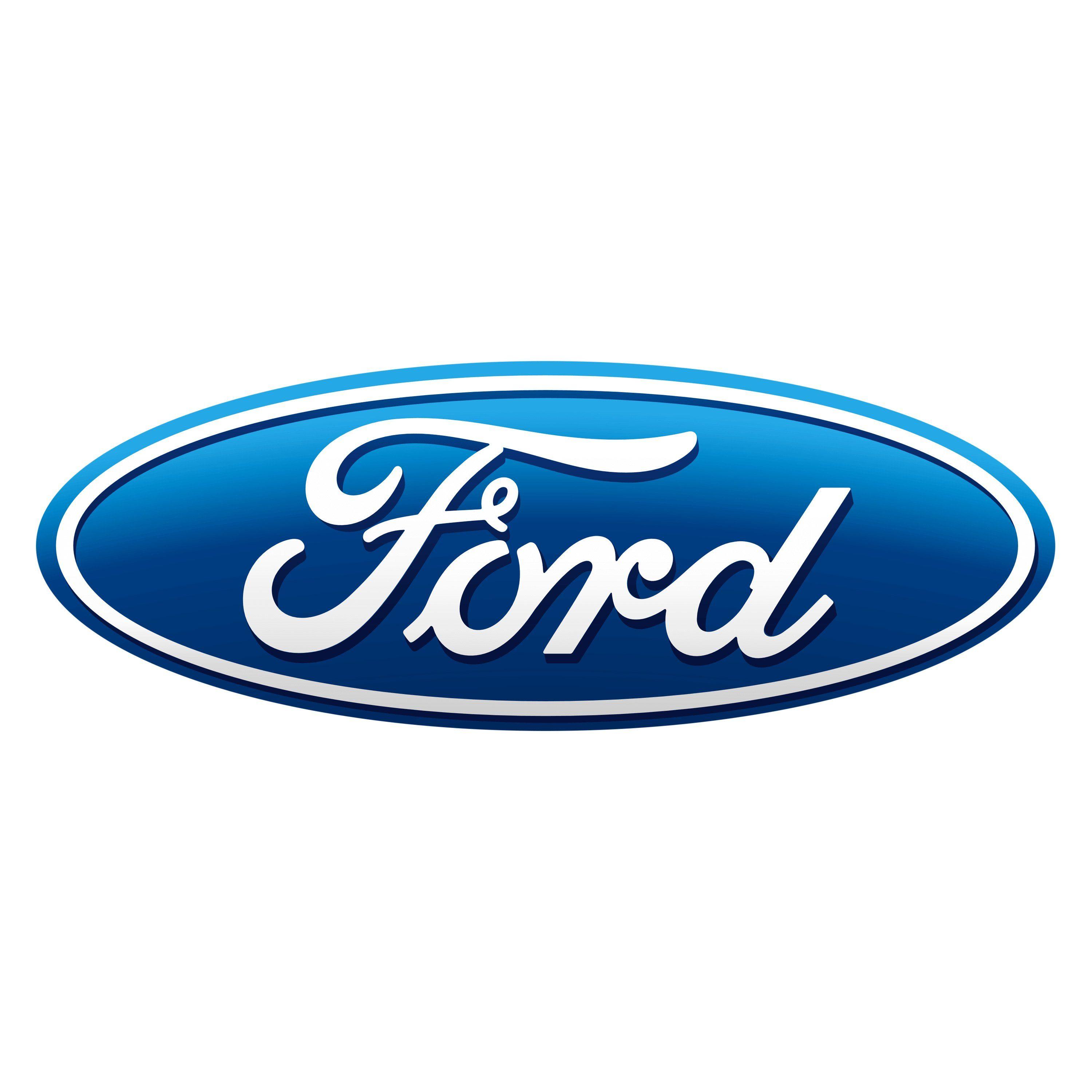 Ford Oval Logo - Colgan Custom® HTF-24 - Silkscreen Ford Blue Oval Logo