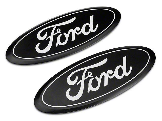 Ford Oval Logo - Putco F 150 Billet Aluminum Ford Oval Grille Emblem T532092