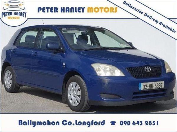2002 Blue Toyota Logo - Used Toyota Corolla 2002 Petrol Blue for sale in Longford