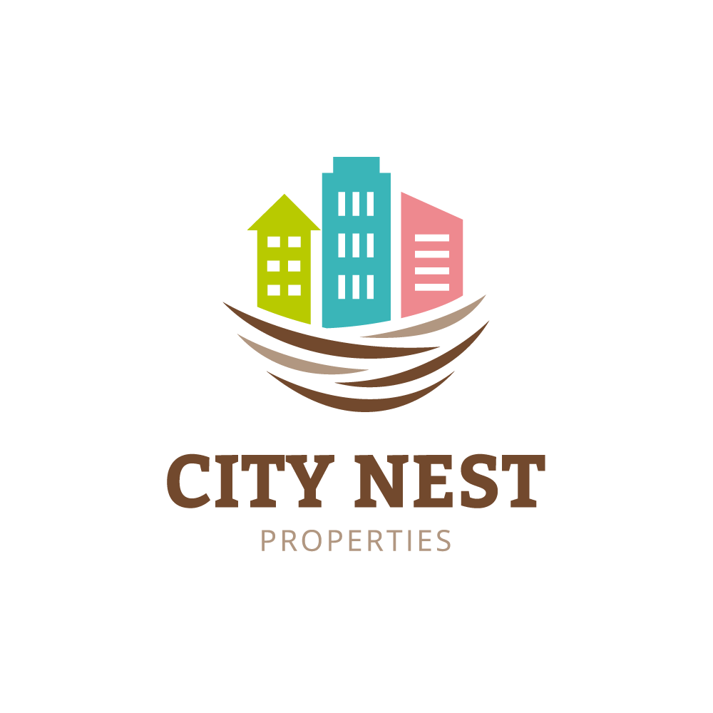 Nest Logo - For Sale: City Nest Logo Design | Logo Cowboy