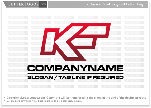 KF Logo - LetterLogos.com - Letter KF Logo ( k-logo-24 )