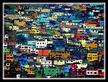 Rimac Peru Logo - Rimac Barrio, Lima, Peru | Very colorful houses across the R… | Flickr