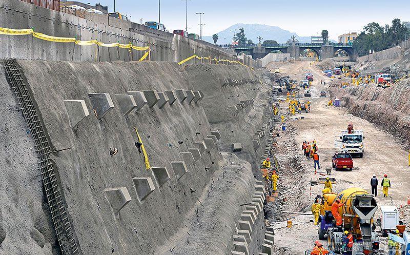 Rimac Peru Logo - DYWI® Drill Anchors Stabilize Spectacular Tunneling Project in Lima ...