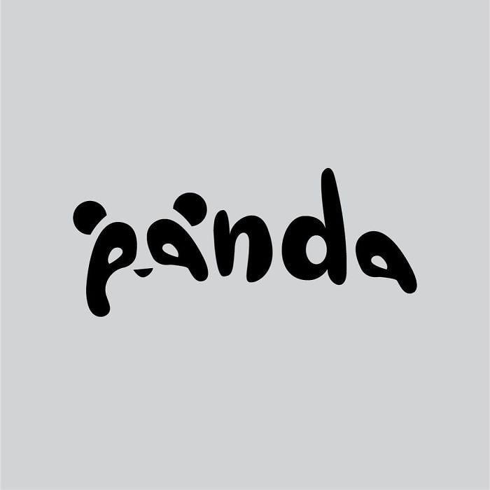 Panda Logo - Designer Challenges Himself To Create Logos With Hidden Meanings