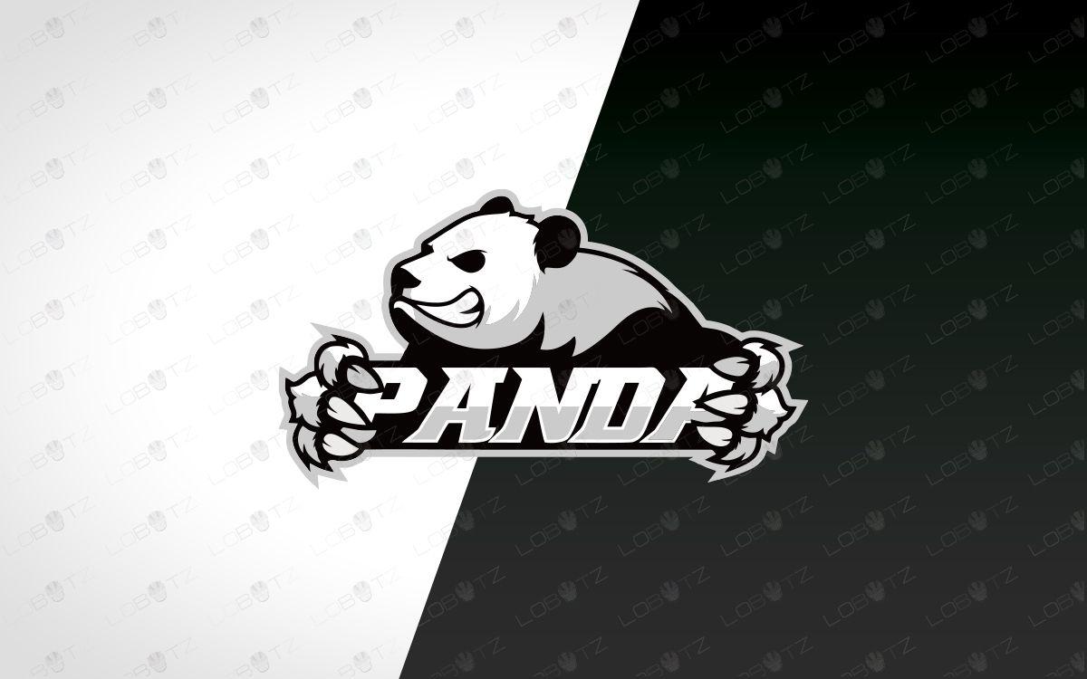 Panda Logo - Strong Panda Mascot Logo For Sale | Panda eSports Logo - Lobotz