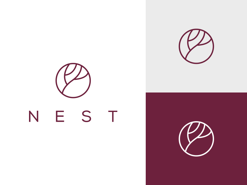 Nest Logo - NEST - Logo Design by Eugeniu Gulica | Dribbble | Dribbble