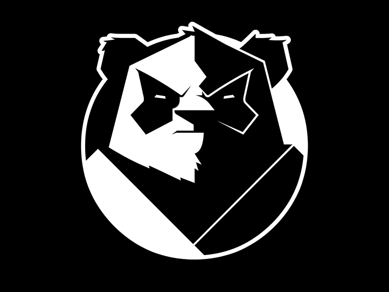 Black and White Panda Logo - Panda logo (Pedro Martinez Brazilian Jiu-Jitsu) by Urias B Teixeira ...