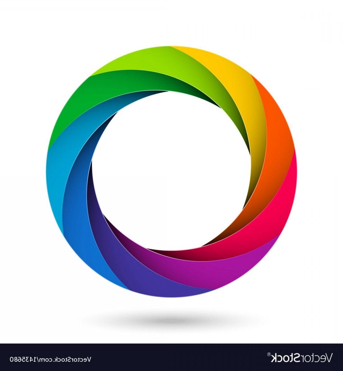 Colorful Camera Shutter Logo - Colorful Camera Shutter Aperture Vector | SOIDERGI