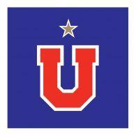 Red Blue U Logo - La U de Chile. Brands of the World™. Download vector logos