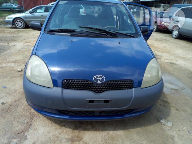 2002 Blue Toyota Logo - Clean Used Toyota Yaris 2002 Blue In Port Harcourt, Olufemi