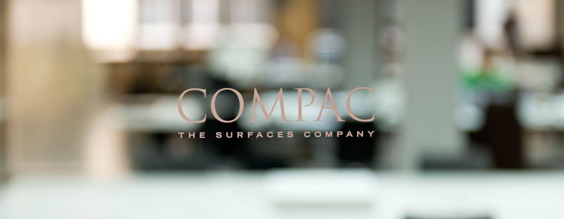 Compac Quartz Logo - Compac. Superficies decorativas de Cuarzo y Mármol