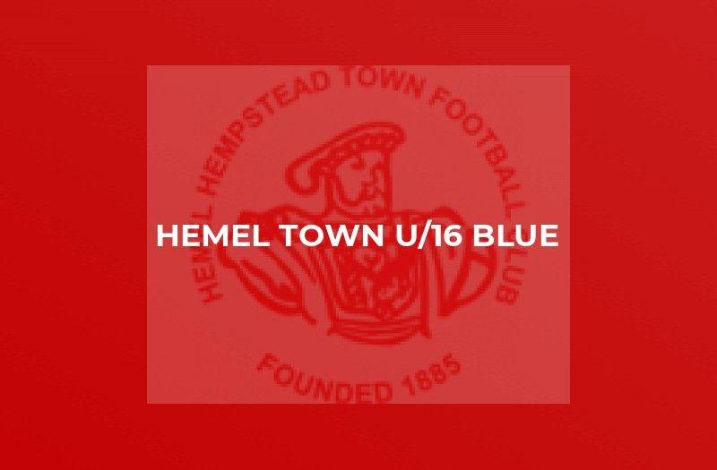 Red Blue U Logo - Hemel Town U 16 Blue Hempstead Town FC