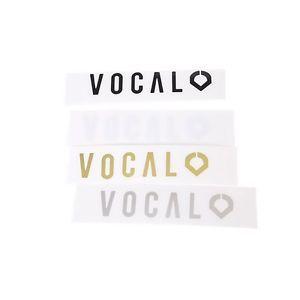 Gold Vocal Logo - Vocal BMX dye cut logo sticker black white gold or silver | eBay