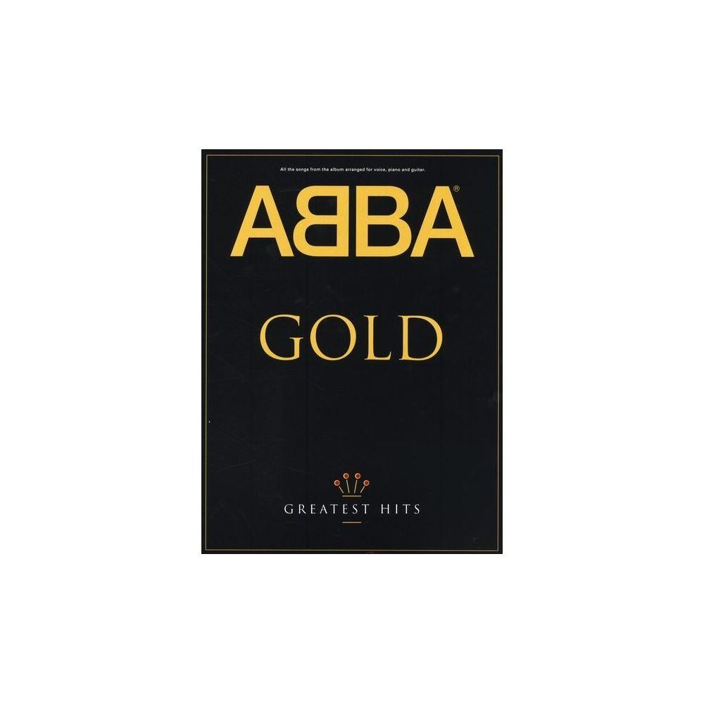 Gold Vocal Logo - Abba Gold Greatest Hits Piano Vocal Guitar