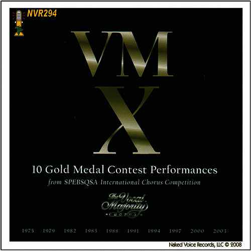 Gold Vocal Logo - VMX - 10 Gold Medal Contest Performances by The Vocal Majority ...