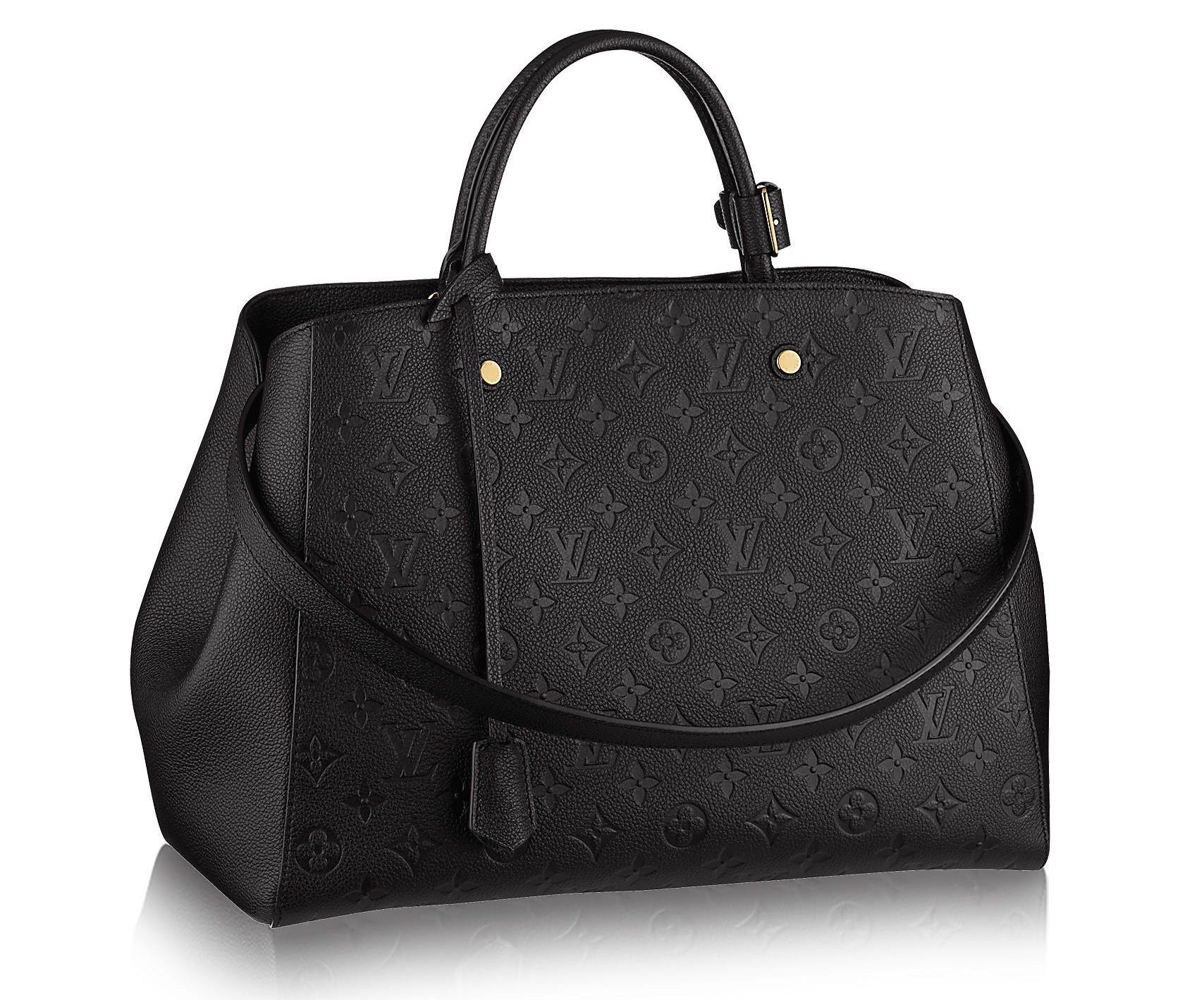 Louis Vuitton Leather Logo - Louis Vuitton Canvas & Leather