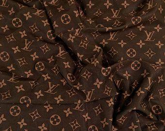 Louis Vuitton Leather Logo - Louis vuitton fabric