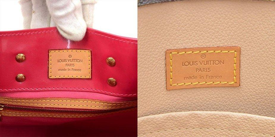 Louis Vuitton Leather Logo - Authenticating Louis Vuitton Bags: Our top tips