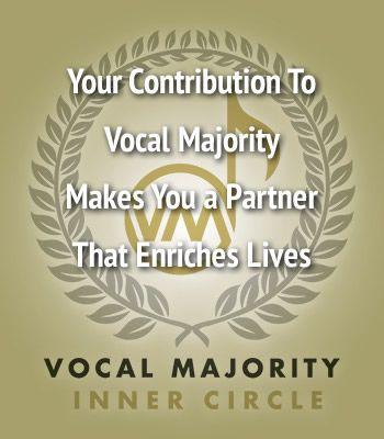 Gold Vocal Logo - Contribute — Vocal Majority - Pure Harmony