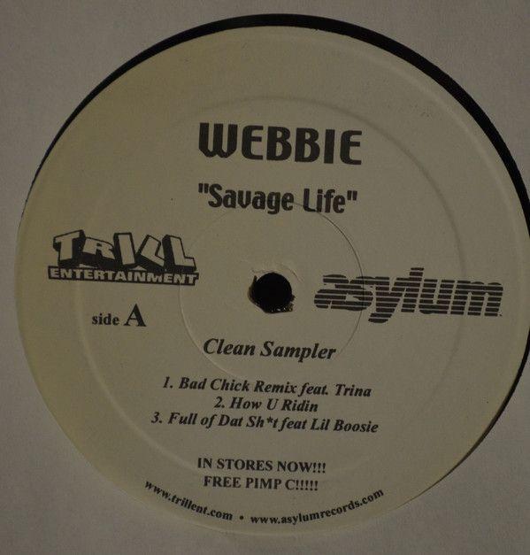 Savage Life Entertainment Logo - Webbie - Savage Life (Clean Sampler) (Vinyl, LP, Album, Sampler ...