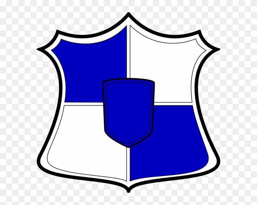 White and Blue Shield Logo - Shield Blue White Clip Art - Blue And White Shield Logo - Free ...