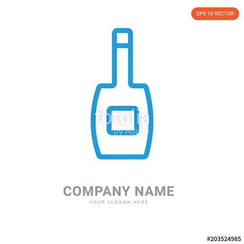Liquor Company Logo - Liquor Company Logo Design Stock Image And Royalty Free Vector