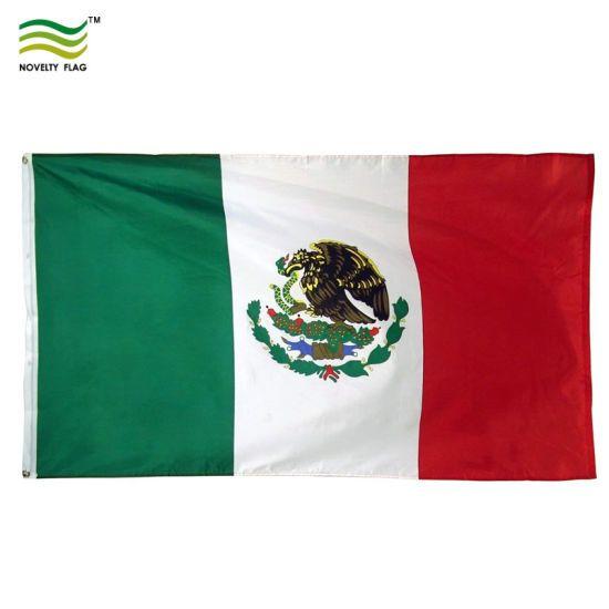 Red Green Flag Logo - China Mexico Red White Green National Flag (B-NF05F06010) - China ...