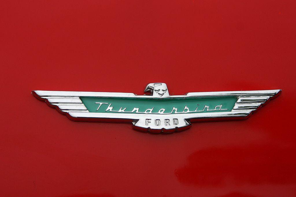 Ford Bird Logo - Ford Thunderbird Badge, Pismo Beach, California | 1955-57 Fo… | Flickr