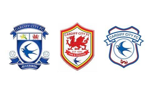 Cardiff City Logo - Cardiff City badges | The worst-ever sporting rebrands - Sport
