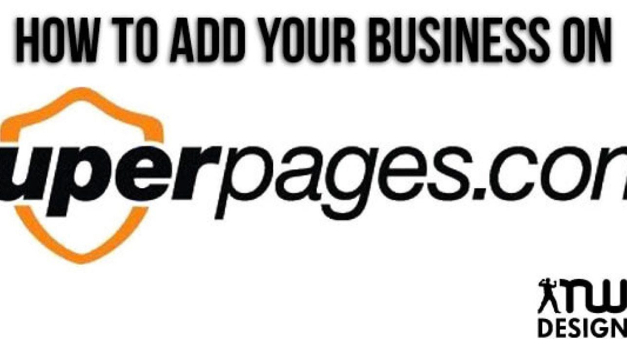 Super Pages Logo - How To Add My Business Listing on Superpages. Ron Wave Design