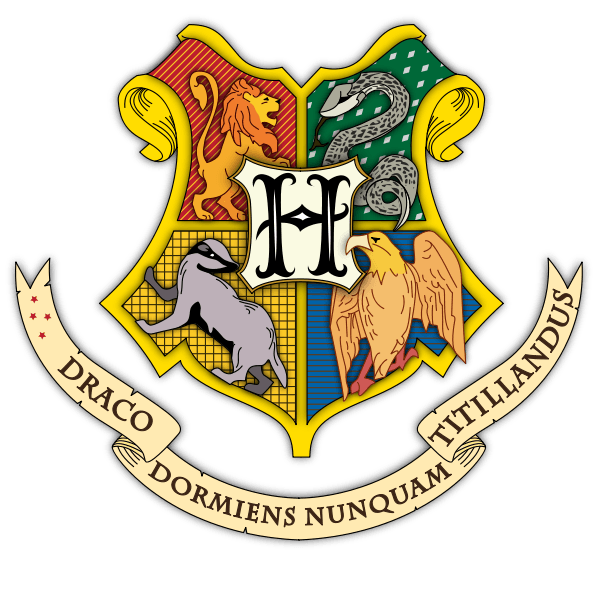 Harry Potter House Logo - Hogwarts School of Witchcraft and Wizardry | Harry Potter Wiki ...