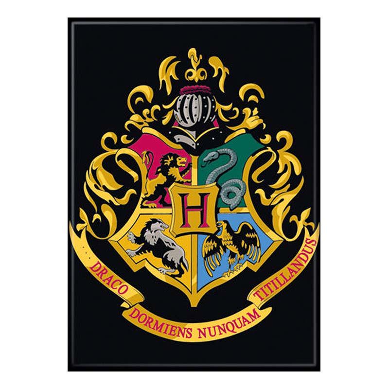 Harry Potter School Logo - Harry Potter Hogwarts School Insignia Magnet | TVMovieDepot.com