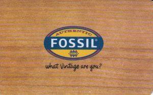 Fossil Logo - Gift Card: Logo Fossil (Fossil, Germany, Federal Republic) (Single ...