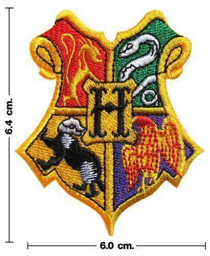 Harry Potter School Logo - Harry Potter HOGWARTS SCHOOL Crest Iron On Patch