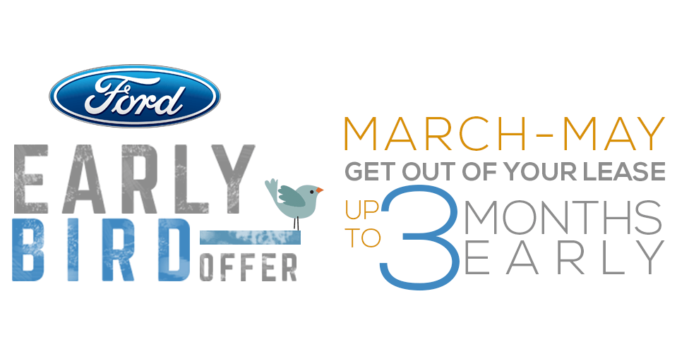 Ford Bird Logo - Ford Early Bird Offer Is Back!