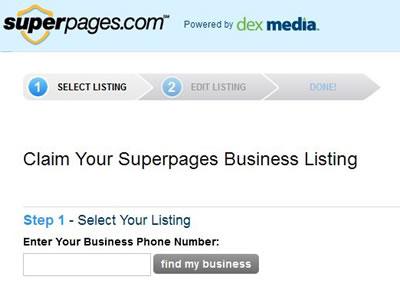 Superpages Logo - How to Add a Business Listing to SuperPages - Local SEO Guide