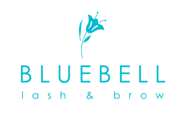 Blue Bell Logo - Bluebell Logo - Large_White - Bluebell Lash & Brow