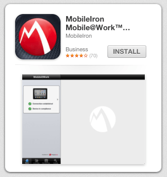 MobileIron App Logo - IT Help And Advice: MobileIron: Migrating IPads IPhones Between