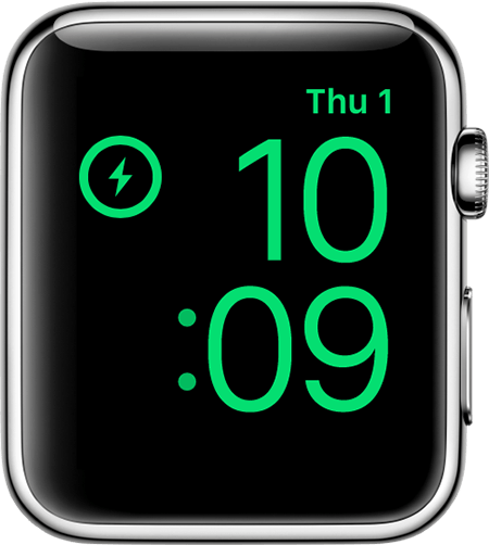 Green Squiggly Logo - If your Apple Watch won't charge or it won't turn on - Apple Support