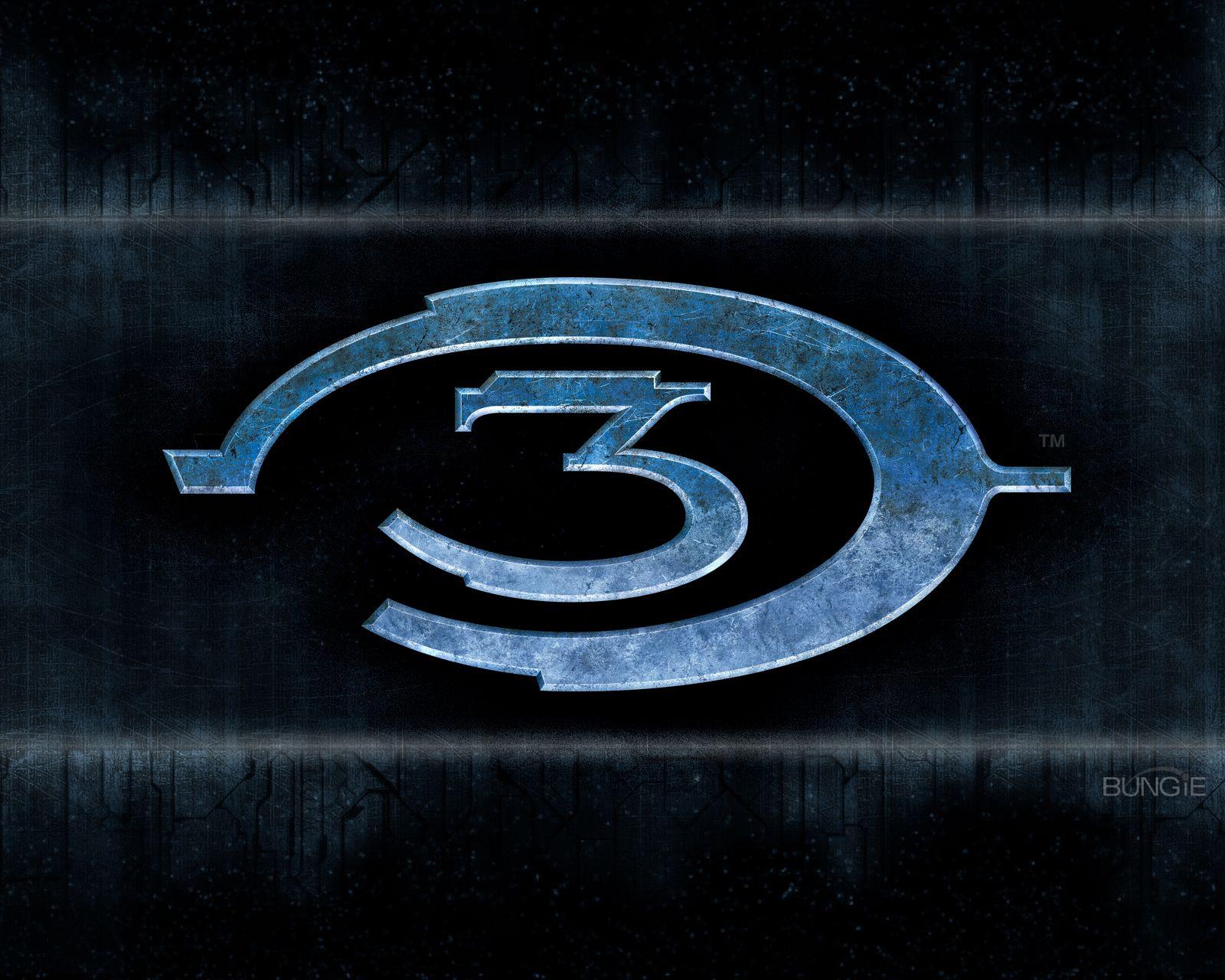 Halo Crimson Logo - Bungie.net : Halo 3 Logo Wallpaper : 9 22 2006 6:21 PM PDT