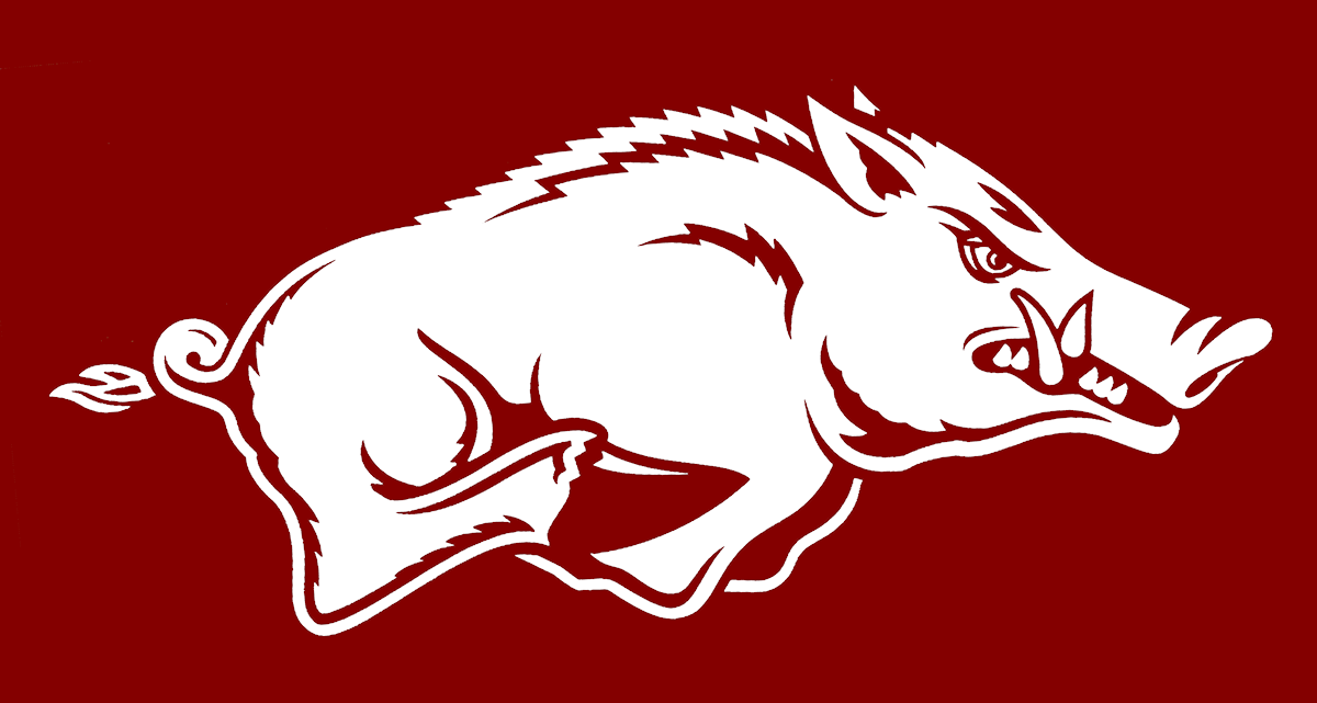 U of Arkansas Logo - University of Arkansas 4' x 6' Logo Mat