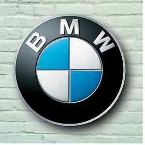 BMW Logo - BMW LOGO 2FT LARGE GARAGE SIGN WALL PLAQUE CAR CLASSIC WORKSHOP ...